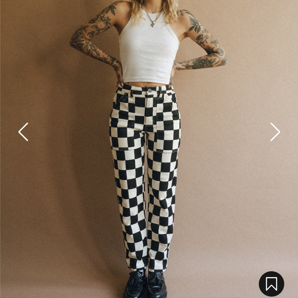 *SOLD* P&Co 304 Fatigue Checkerboard Pants